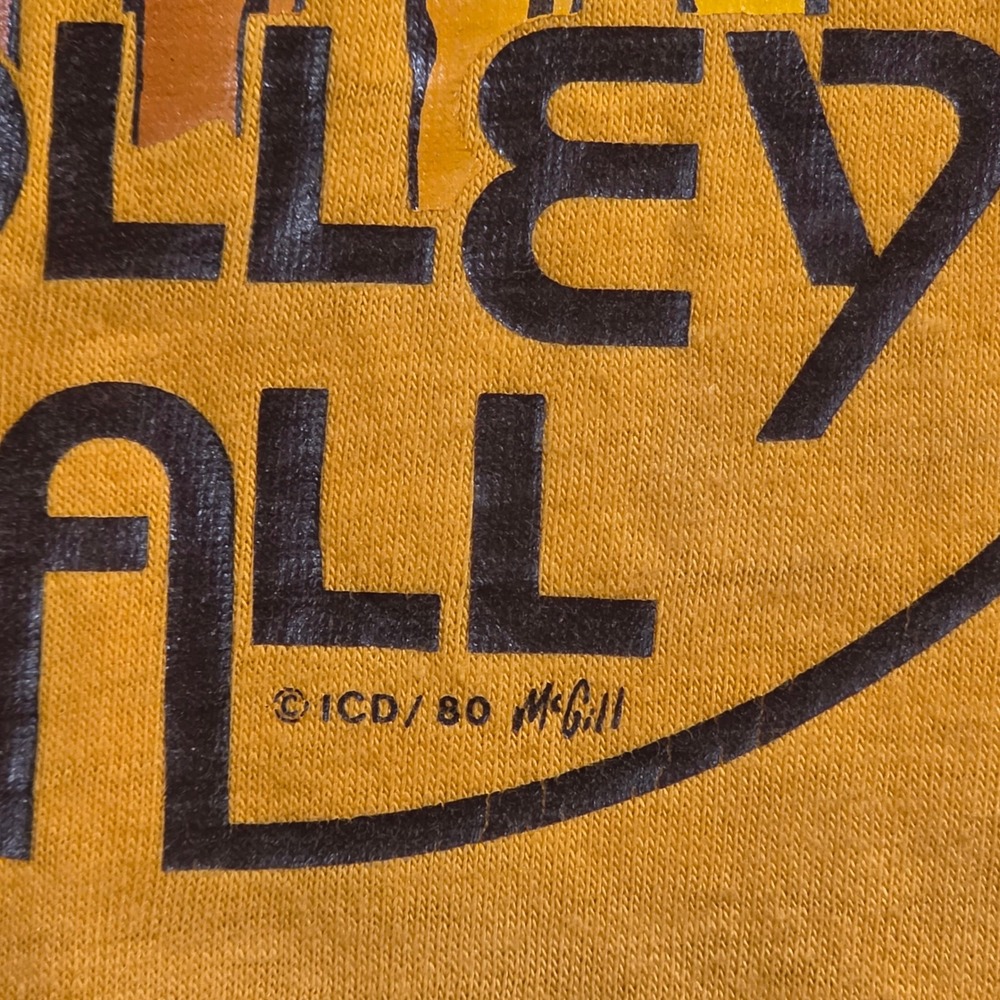 Vintage T Plus Shirt Mens Extra Large Single Stitch 80s Retro Volleyball USA - Picture 5 of 12